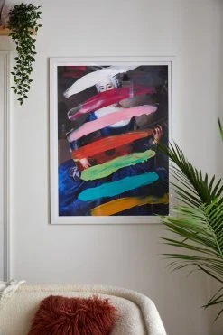 Discount 𧨠Chad Wys Composition 505 Art Print White Wood Frame π―