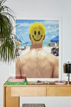 Cheap π Acute Perception All In Your Head Art Print White Wood Frame π€©