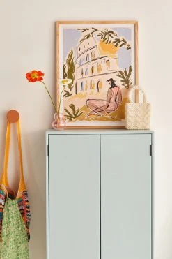 Top 10 π€© Maggie Stephenson When In Rome Art Print Natural Wood Frame π―