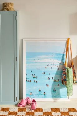 Promo ⭐ 83 Oranges Hot 🌞 Summer Day Art Print White Matte Frame ⌛