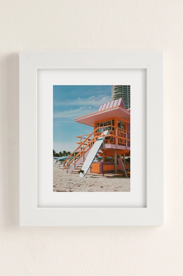 Hot Sale β¨ Steph Estrada π Summer Daze I Art Print White Matte Frame π₯ - Image 2
