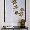 Buy 🤩 Bree Madden Beach Palms Art Print Black Wood Frame 👍
