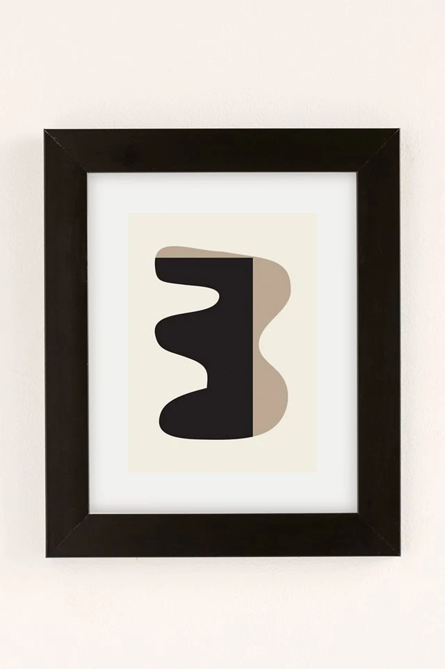 Flash Sale π Mpgmb UO Exclusive Intersections 01 Art Print Black Matte Frame π₯ - Image 2