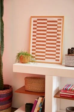 Top 10 π Little Arrow Design Co Aria Rectangle Tiles Art Print Natural Wood Frame π