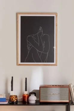 Best reviews of 🤩 The Colour Study Nude Figure Illustration Art Print Natural Wood Frame 🎁