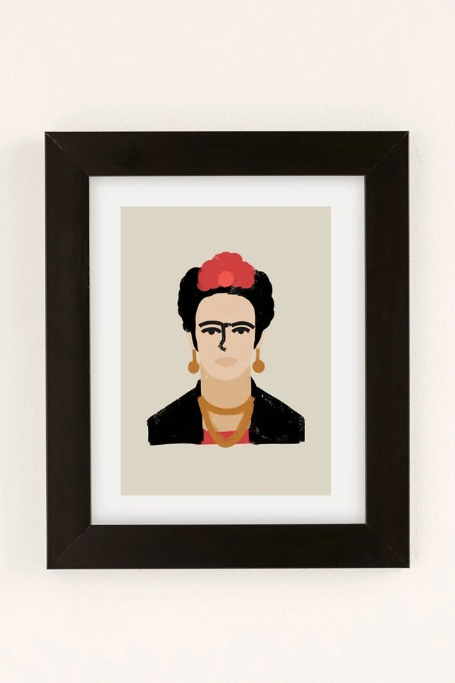 Flash Sale π Nick Quintero Abstract Frida Art Print Black Matte Frame π - Image 2