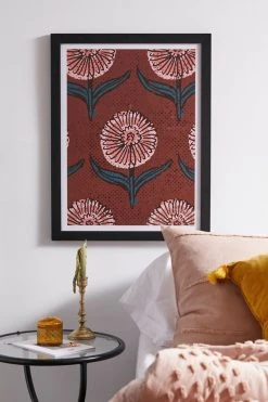 Best Sale 👏 Holli Zollinger Dahlia Flower Art Print Black Matte Frame ⌛