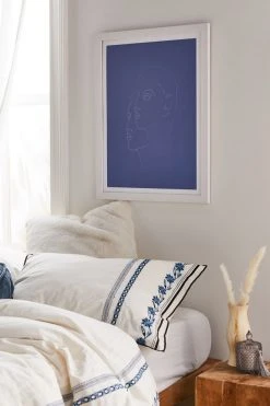 Wholesale π Work By Vera Bleu Art Print White Matte Frame π