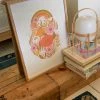 Hot Sale 🔔 Elizabeth Olwen UO Exclusive Magic Meadow Art Print Natural Wood Frame 💯