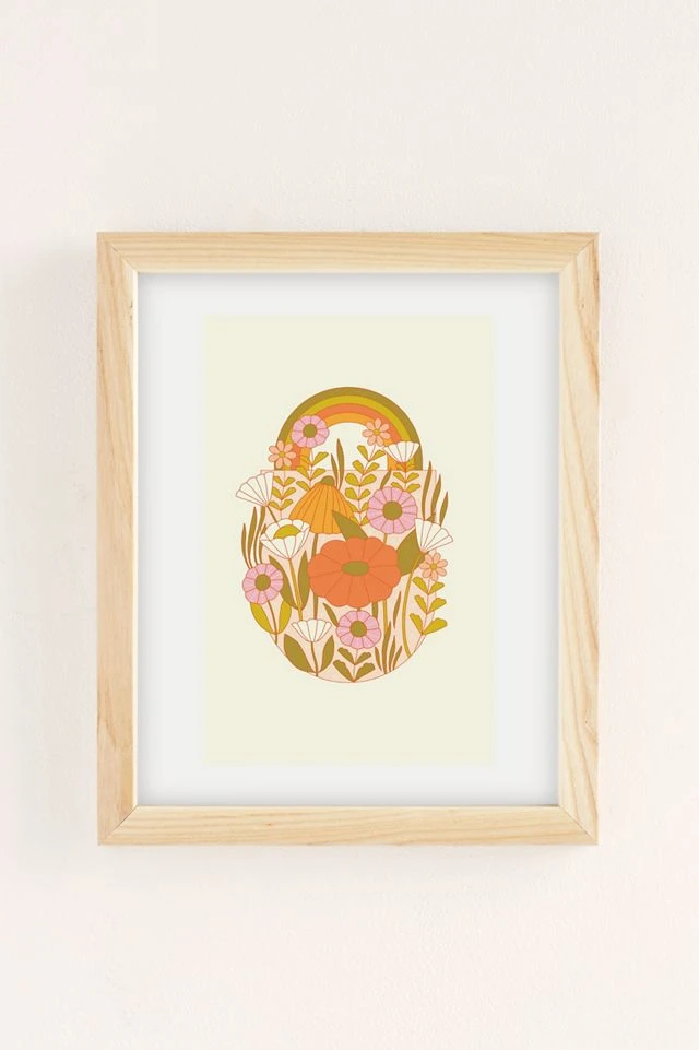 Hot Sale π Elizabeth Olwen UO Exclusive Magic Meadow Art Print Natural Wood Frame π― - Image 2