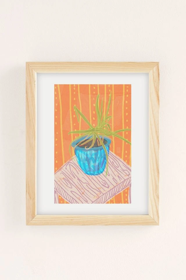 Promo π Sewzinski Plant Study II Art Print Natural Wood Frame β€οΈ - Image 2