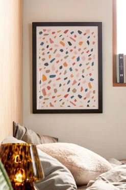 Flash Sale β€οΈ 83 Oranges Terrazzo Love Art Print Black Matte Frame π