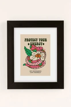 Discount π Kira Cyan Good Energy I Art Print Black Matte Frame π