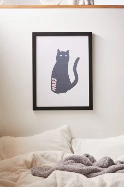 Cheap π― Phirst UO Exclusive Cat Naps Art Print Black Matte Frame π―