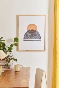 Hot Sale 😉 Olivia Stjames Rodi Art Print Natural Wood Frame 🎁