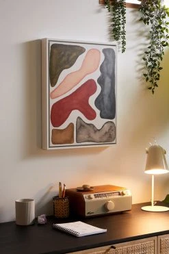 Top 10 π Pauline Stanley Blob Watercolor Canvas Art Print White π₯