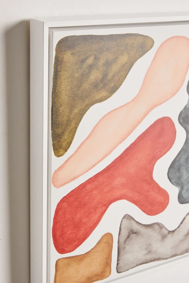 Top 10 π Pauline Stanley Blob Watercolor Canvas Art Print White π₯ - Image 3