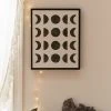 Flash Sale 👍 Pauline Stanley Moon Phases Canvas Art Print Black 💯