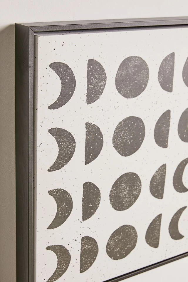 Flash Sale π Pauline Stanley Moon Phases Canvas Art Print Black π― - Image 3