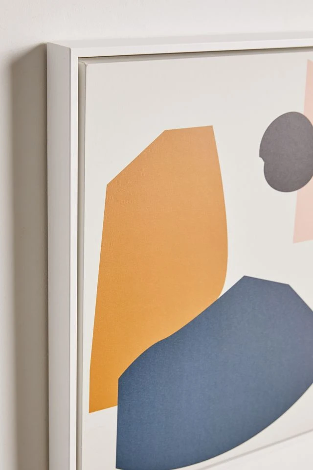 Hot Sale π Mpgmb Shape Study 1 Lola Collection Canvas Art Print White π₯ - Image 3