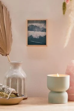 Outlet ✔️ Ingrid Beddoes 🏄 Surfing The Wave Art Print Natural Wood Frame 🌟