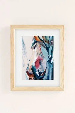 Discount ✨ Kelly Peters Snowmass Peak Art Print Natural Wood Frame 🔥