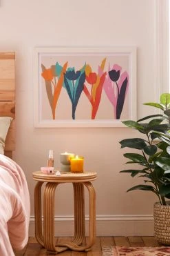 Deals π Garima Dhawan Tulips 2g Art Print White Matte Frame β