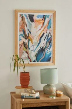 Top 10 π₯° Kelly Peters It's Gonna Be OK Art Print Natural Wood Frame π