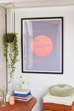 Best reviews of π Nayla Smith Minimal Sunset Art Print Black Wood Frame π