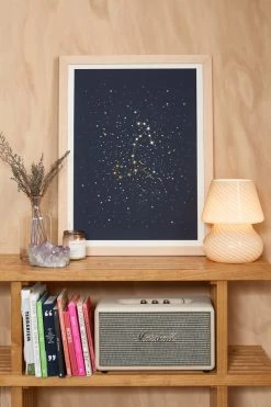 Deals π Iveta Abolina Star Constellations Scorpio Art Print Natural Wood Frame π