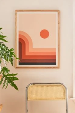 Best reviews of π The Old Art Studio Sunseeker 14 Art Print Natural Wood Frame π