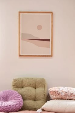 Wholesale π€© The Old Art Studio Abstract Landscape 02 Art Print Natural Wood Frame π