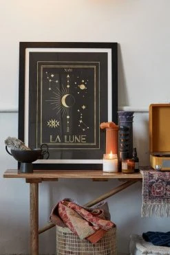 Cheapest ⌛ Emanuela Carratoni La Lune Art Print Modern Black 😀