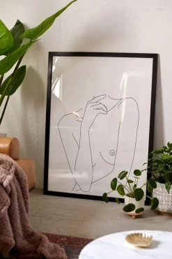 Flash Sale β The Colour Study Cecily Art Print Modern Black β€οΈ
