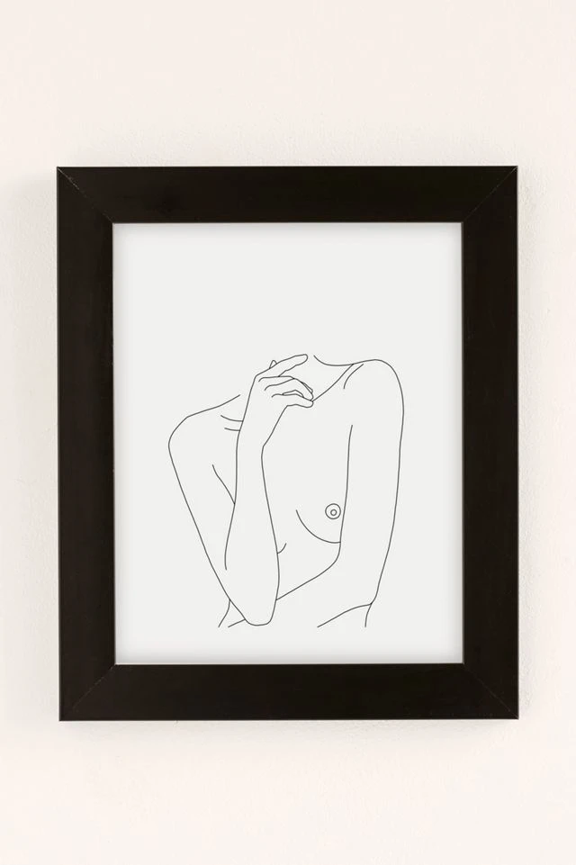 Flash Sale β The Colour Study Cecily Art Print Modern Black β€οΈ - Image 2