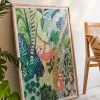 Flash Sale ❤️ Ambers Textiles Jungle Sloth Art Print Natural Wood Frame 🔔