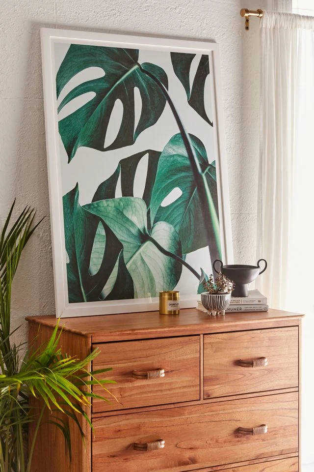 Coupon β¨ 83 Oranges Monstera Art Print Modern White π₯