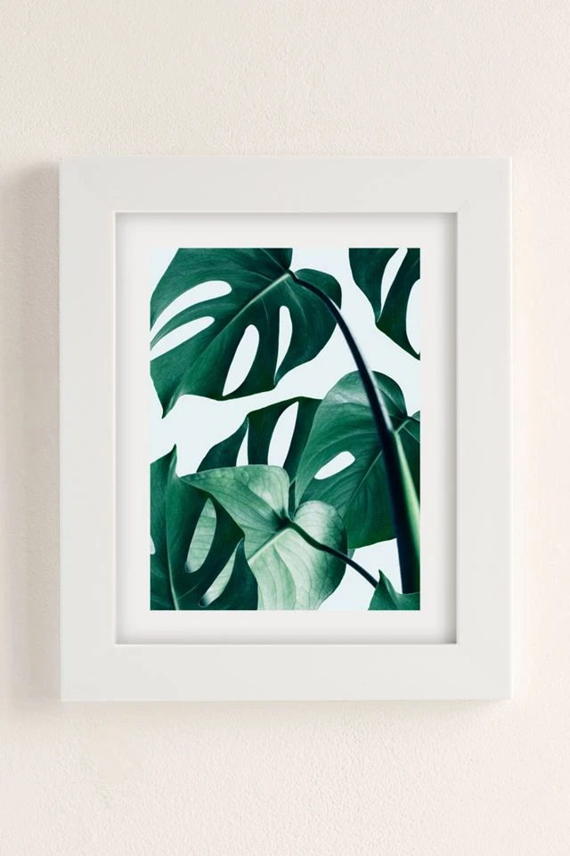 Coupon β¨ 83 Oranges Monstera Art Print Modern White π₯ - Image 2