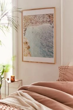 Budget 🎉 Tessa Neustadt Polignano I Art Print Natural Wood Frame 🧨