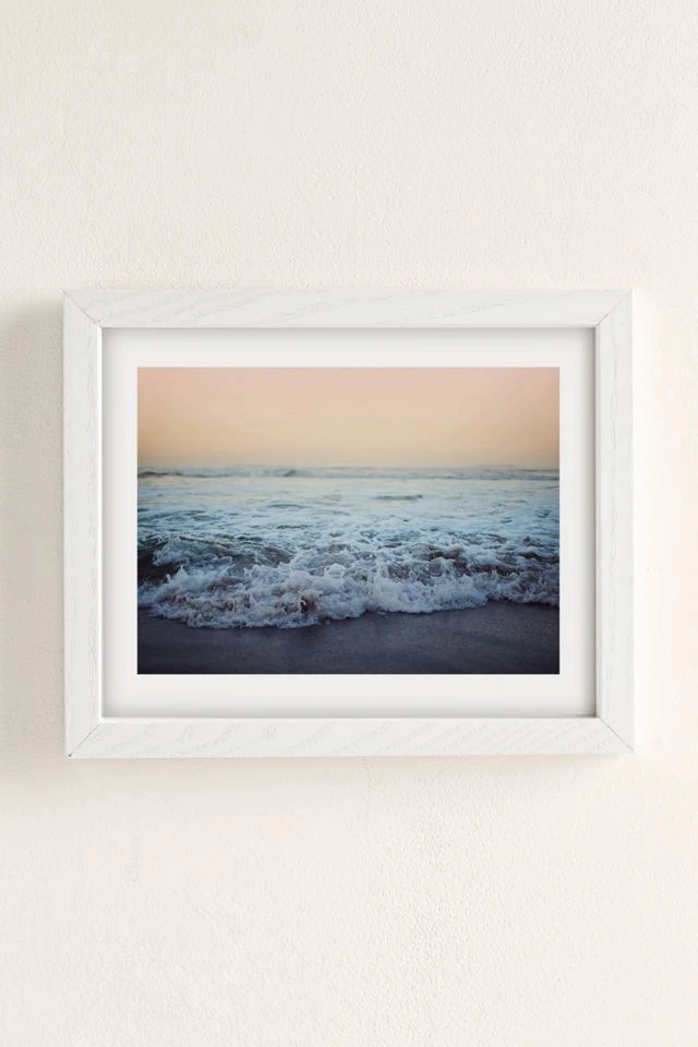 Deals π Leah Flores Crash Into Me Art Print White Wood π - Image 2