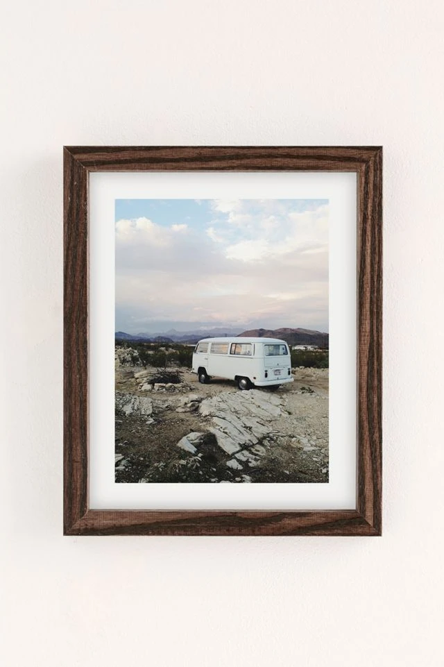 Brand new 𧨠Kevin Russ Terlingua Art Print Walnut Wood π - Image 2