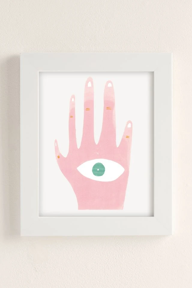 New π Barbara Dziadosz Lucky Five Art Print White Matte β¨ - Image 2