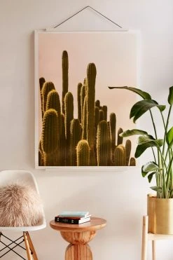 New π Wilder California Golden Hour Cactus Art Print No Frame β¨