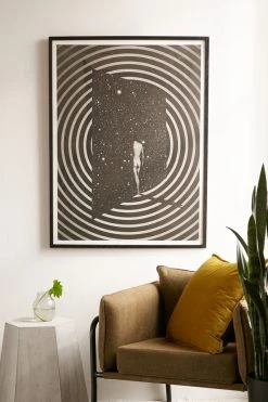 Best Pirce ❤️ Fran Rodriguez Transition Art Print Black Wood 😉