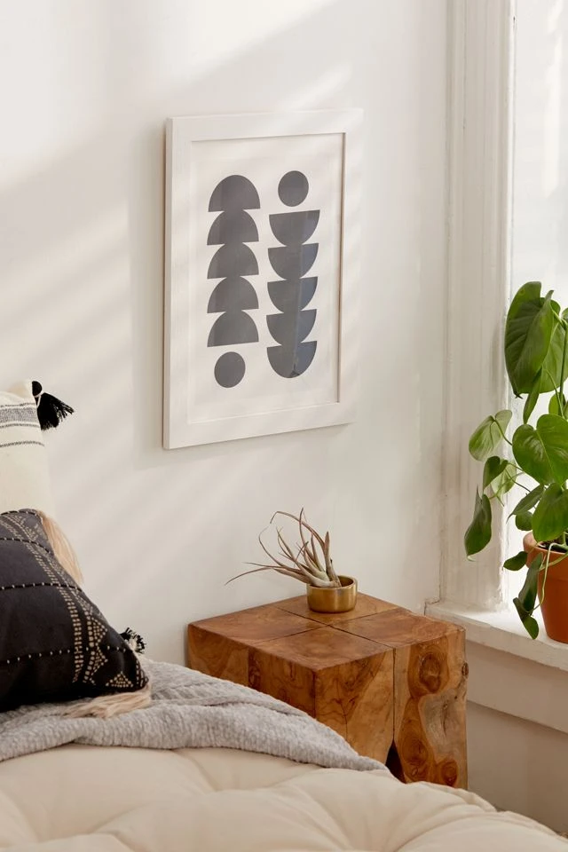 Cheap π Seventy Tree Tropical Art Print White Matte π