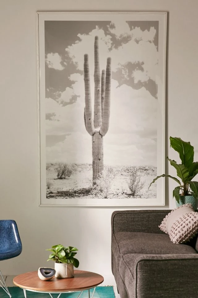 Best deal π Wilder California Solo Saguaro Art Print White Wood Frame βοΈ