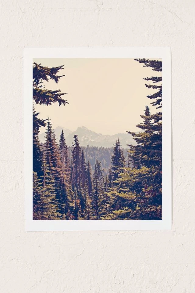 Outlet π€© Kurt Rahn Mountains Through The Trees Art Print No Frame β - Image 2