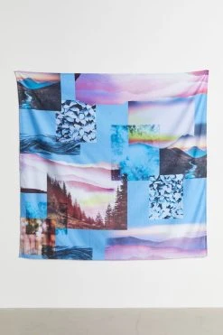 Best Sale π₯ Landscape Photo Tapestry Blue π―