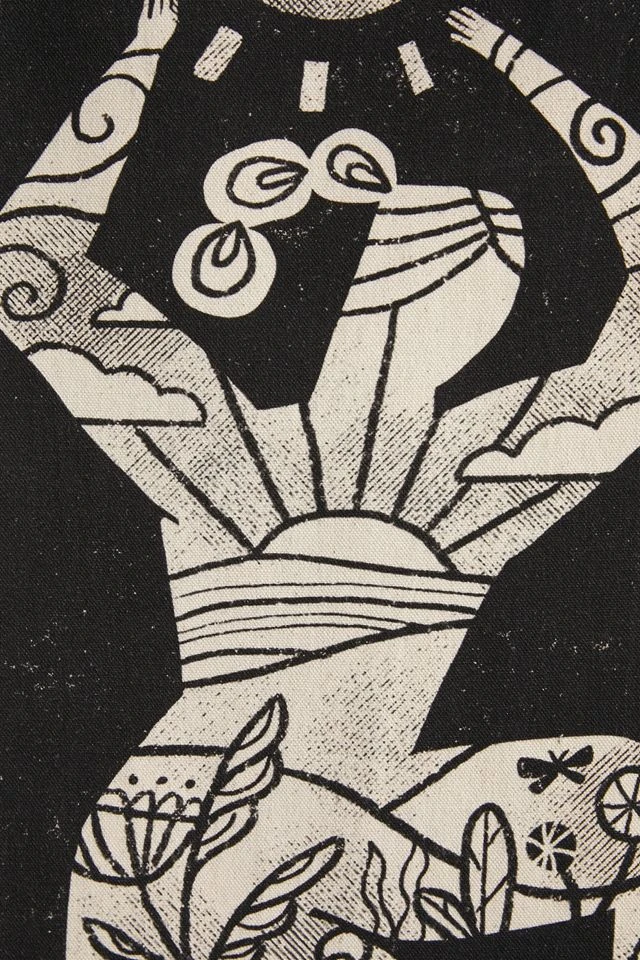 Top 10 π Night & Day Tapestry Set Black + White β¨ - Image 4