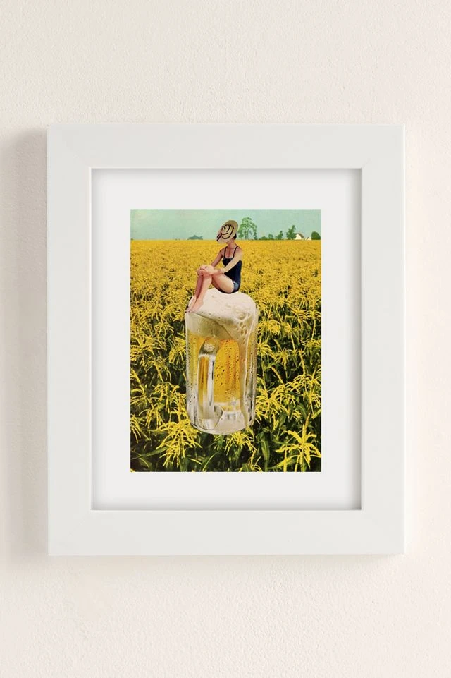 Buy π― Tyler Varsell π Summer Daze I Art Print White Matte Frame βοΈ